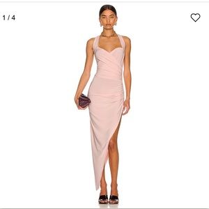 New with tags Norma Kamali Cayla side drape gown. Never been worn